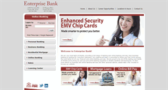 Desktop Screenshot of enterprisebankomaha.com